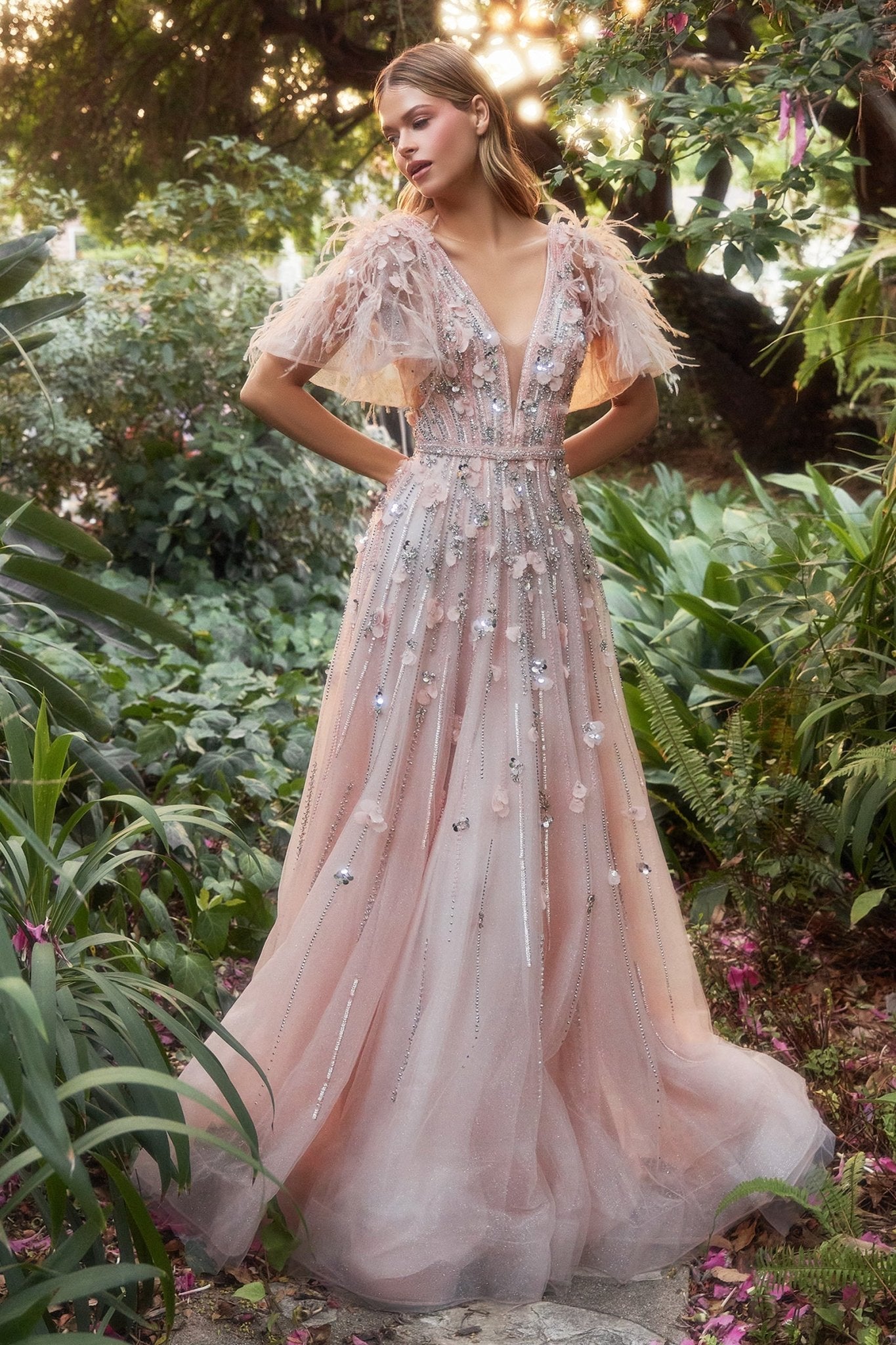 Andrea and Leo A1176 Dress 6 / Blush Andrea and Leo A1176 Dress 6 / Blush