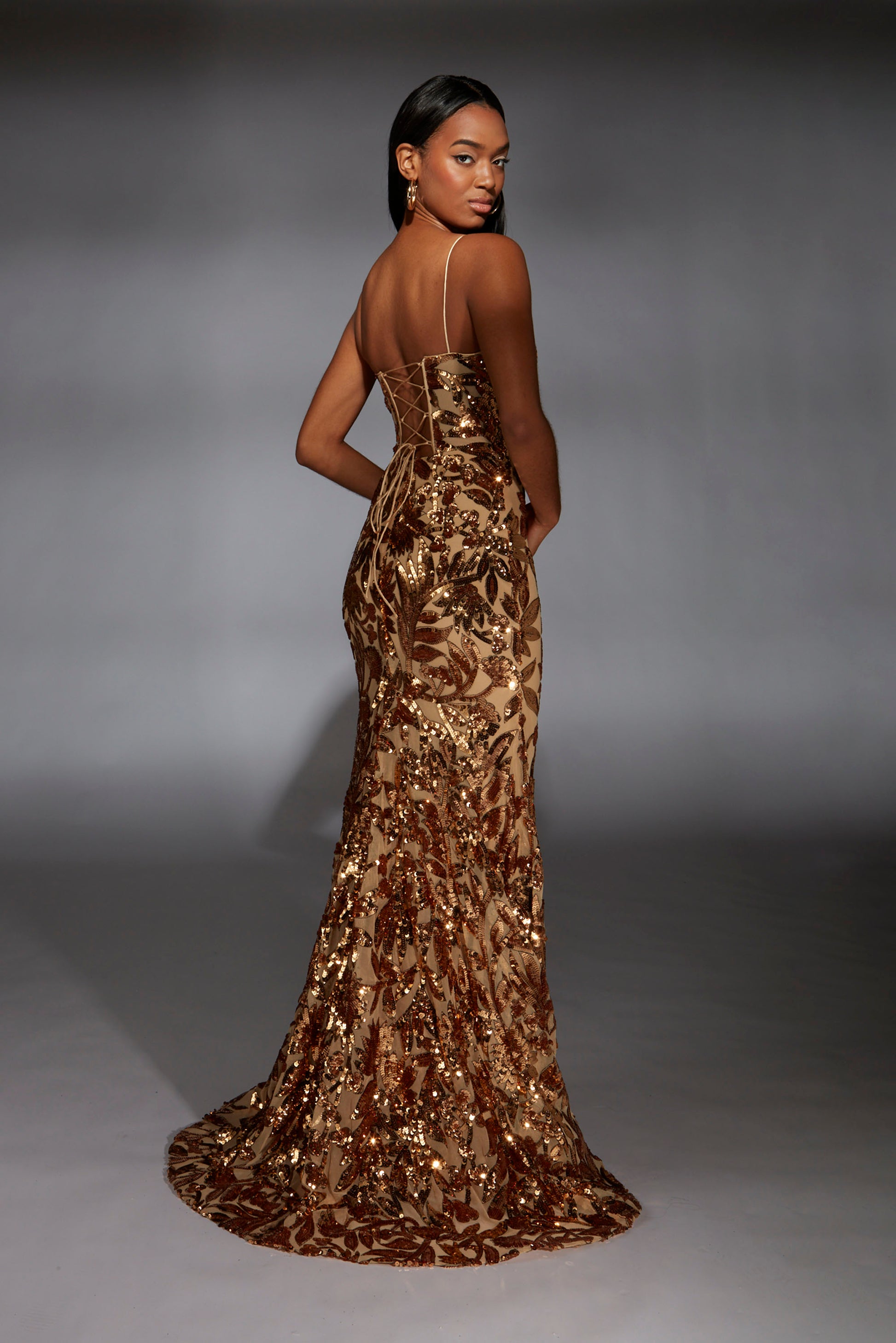 alyce paris gold dress Alyce Paris 61789 Dress