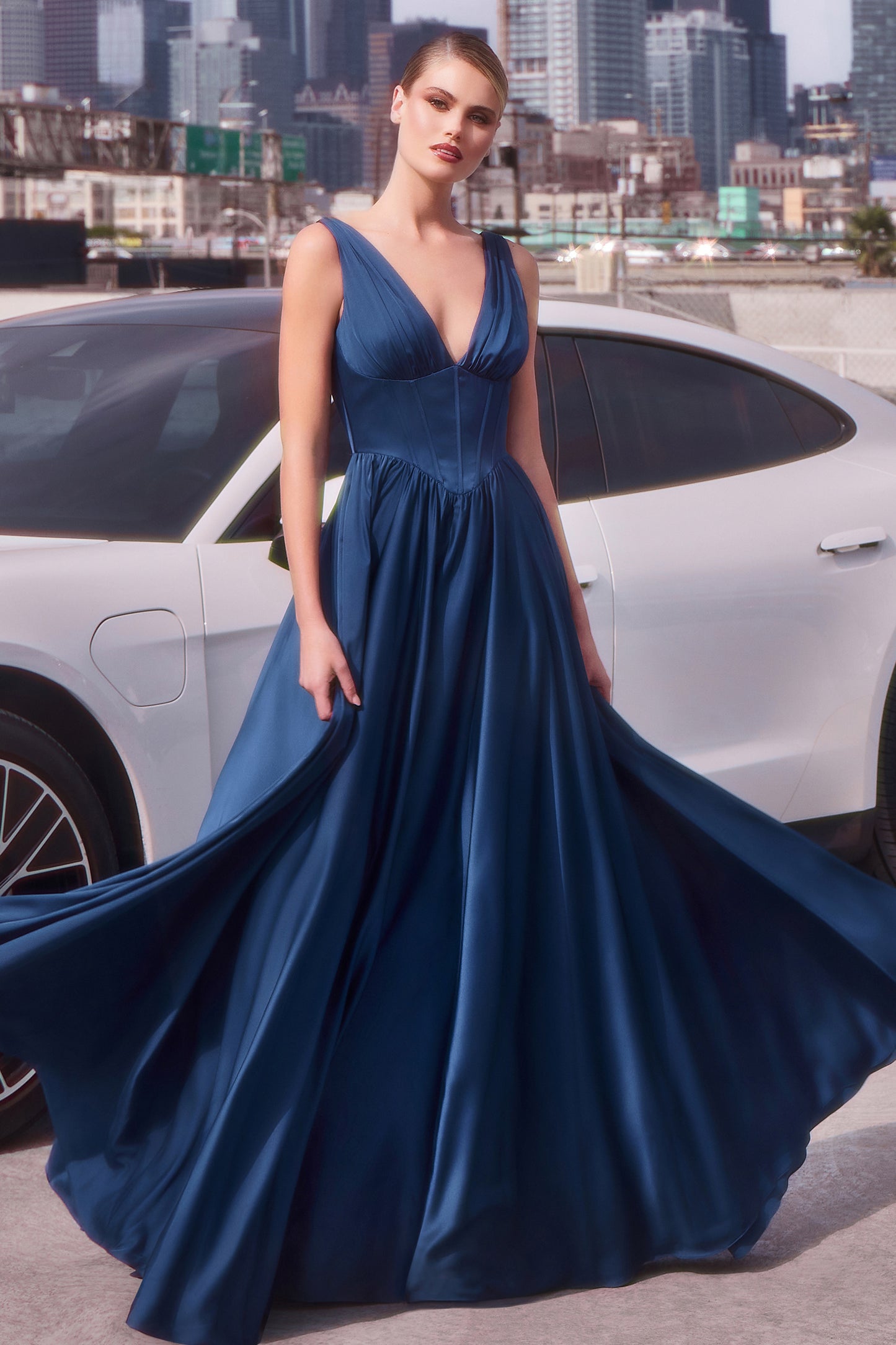 7447 - Ladivine By Cinderella Divine Dress