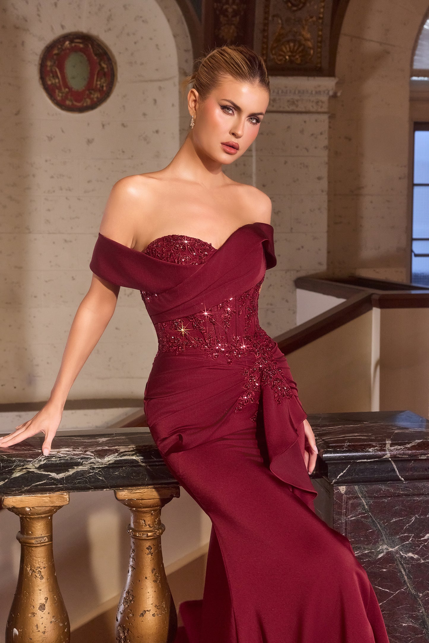 CM387 - Ladivine By Cinderella Divine Dress