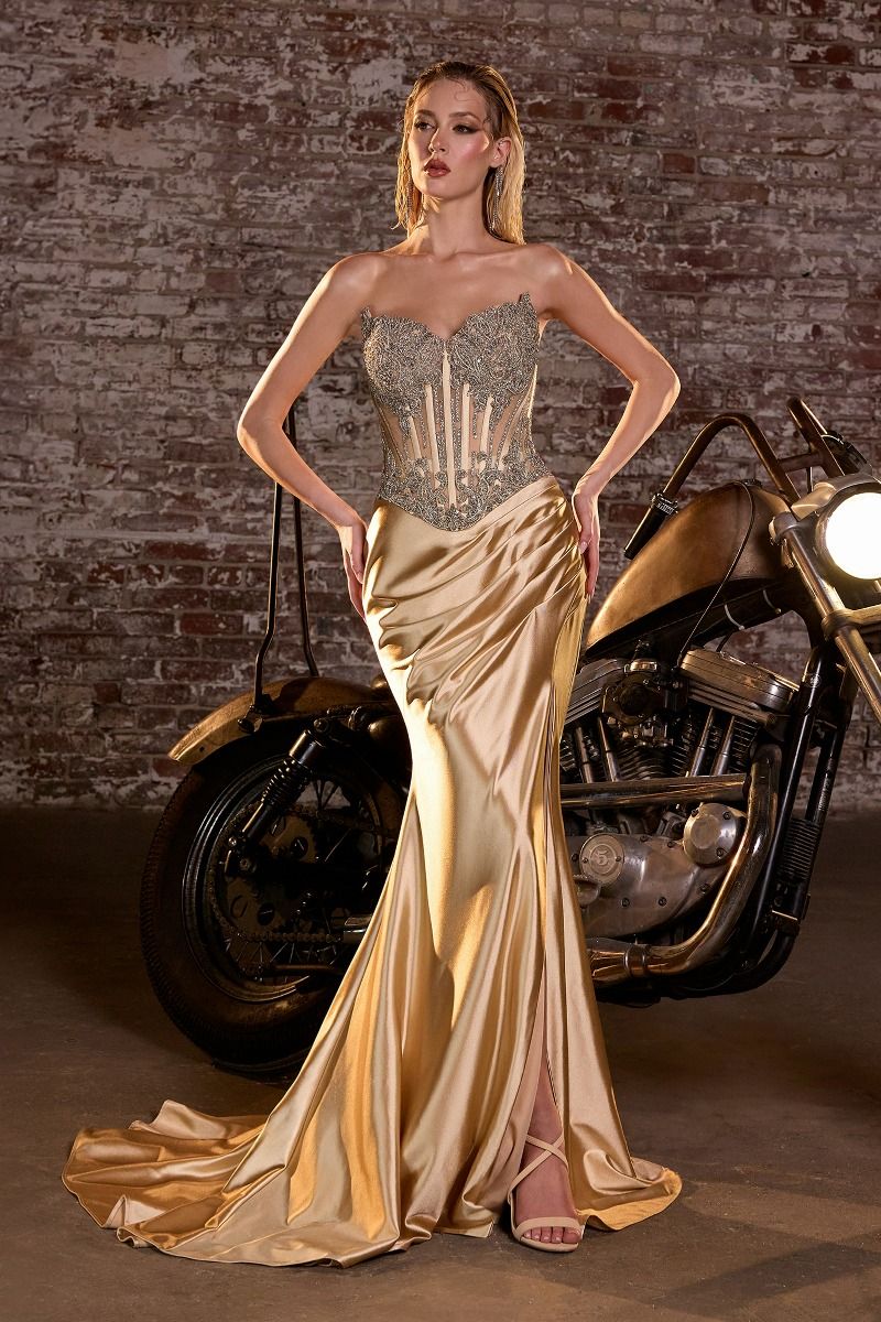 CD736 - Ladivine By Cinderella Divine Dress GREENERY / 14 CD736 - Ladivine By Cinderella Divine Dress GREENERY / 14