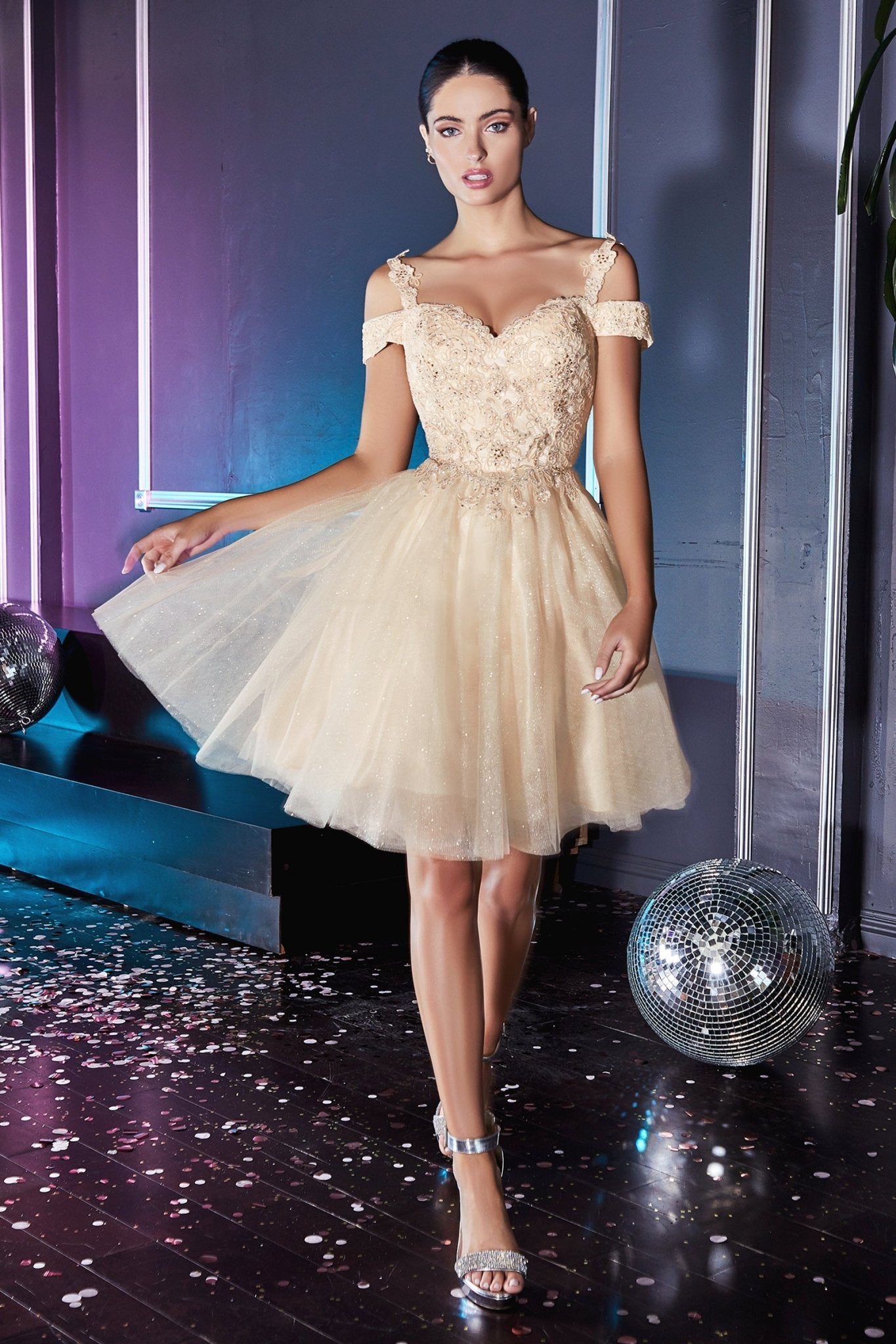 CD0132 - Ladivine by Cinderella Divine Dress - PROMPARTY