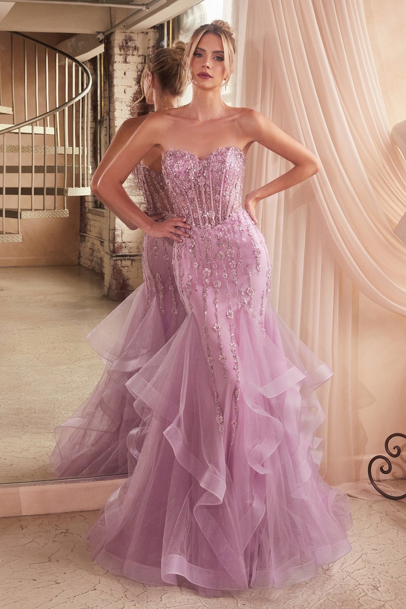 CD332 - Ladivine by Cinderella Divine Dress - PROMPARTY