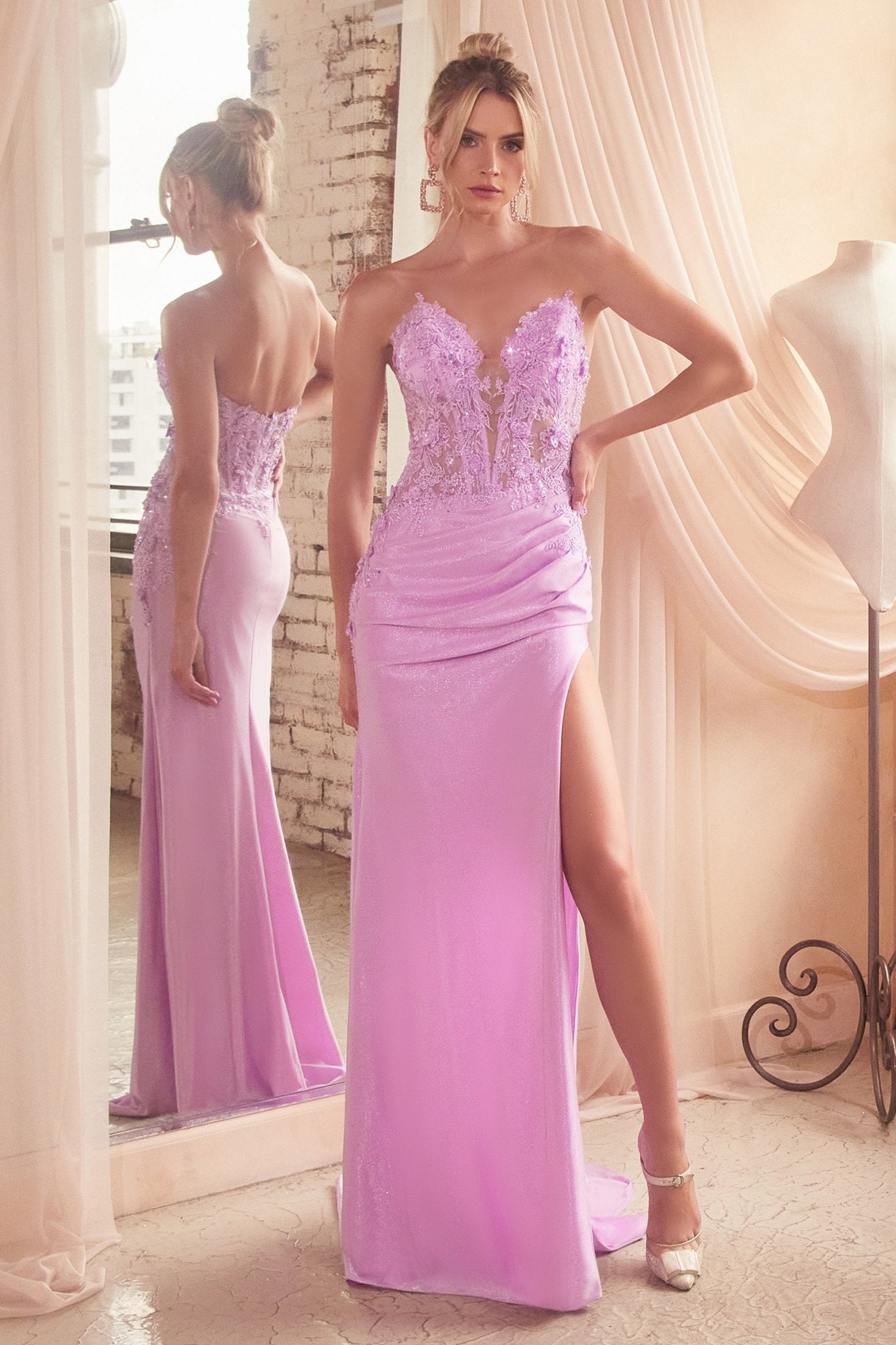 CDS465 - Ladivine by Cinderella Divine Dress - PROMPARTY